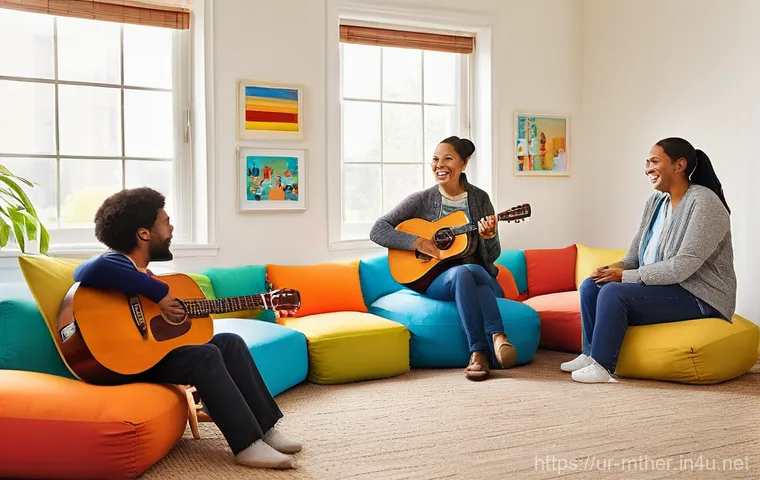 음악테라피사 교육 과정 - **Prompt:** A serene and contemplative scene of a young adult, with a gentle, peaceful expression on...