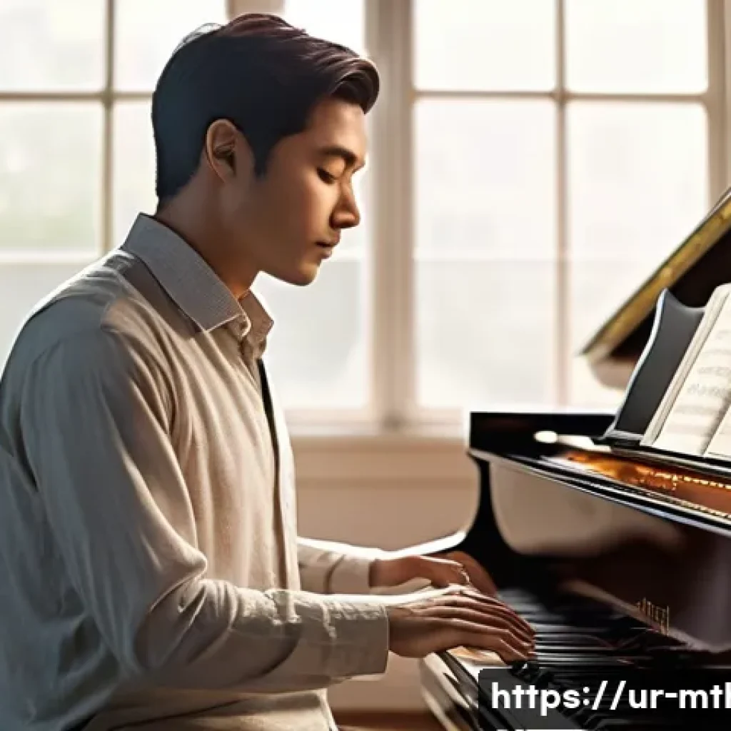 음악테라피사 환자와의 소통 방법 - **Prompt 1: "Silent Melodies of the Soul"**
    A heartfelt scene in a warm, inviting music therapy ...